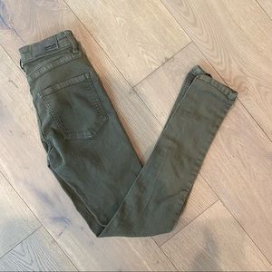 LF Carmar Olive Skinny Jeans